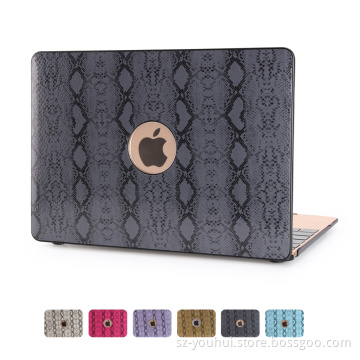 High Quality Snake Skin Pattern Cover Hard Shell Case for Macbook 11" 12" 13" 15"